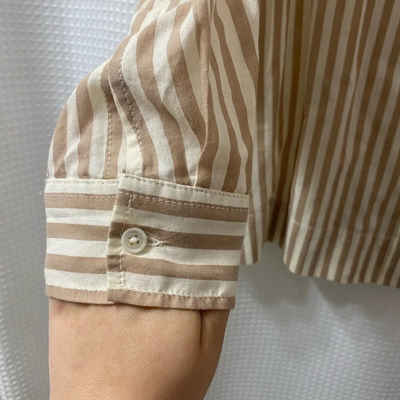 NWT L&G Striped Tunic Shirt - Picture 4 of 7